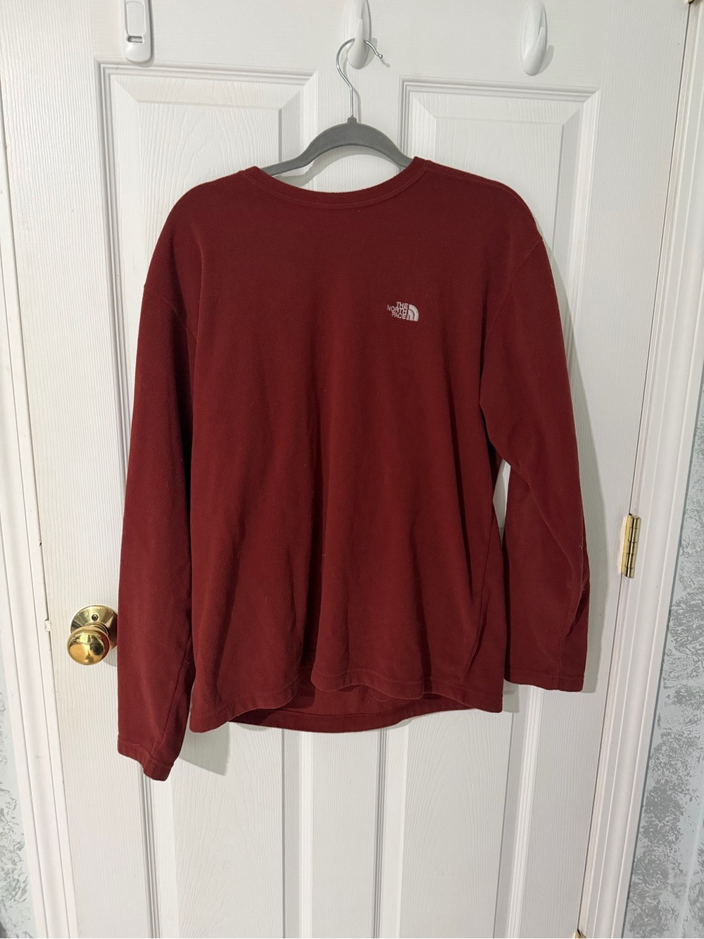 The North Face Men's Crewneck Sweater - Burgundy